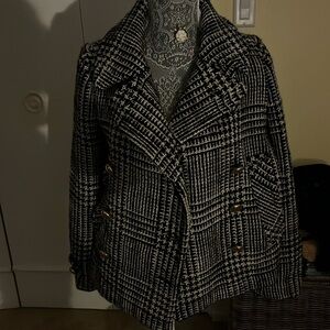 Coach Tweed Peacoat